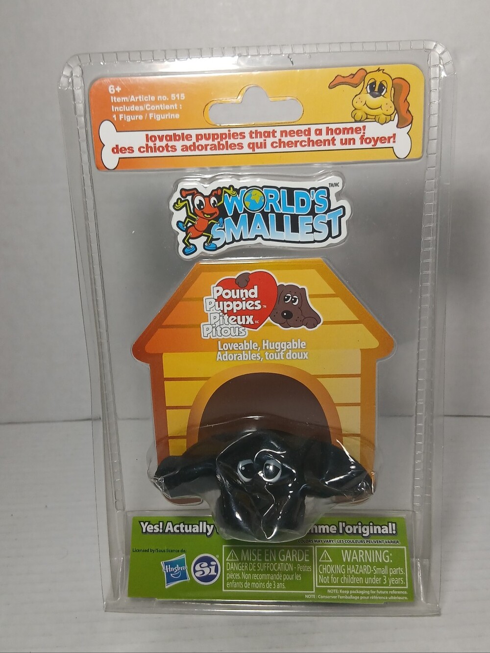 World's Smallest Pound Puppies New Sealed BENT BOX
